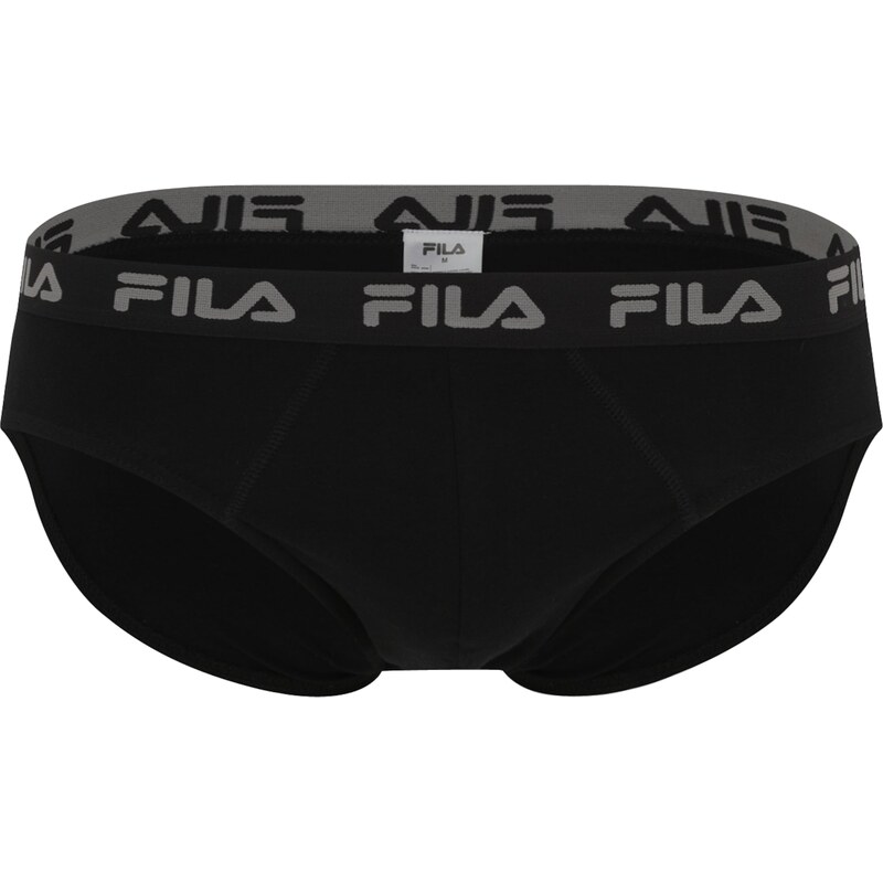 FILA Nohavičky sivá / čierna 61334704