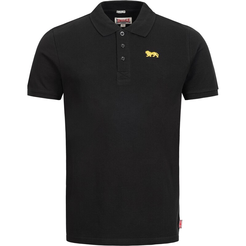 LONSDALE Tričko Whalton žltá / čierna 61679631