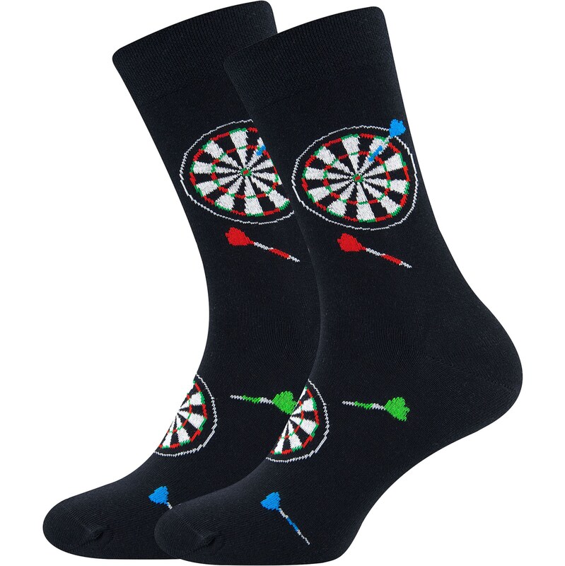 EWERS Ponožky Darts modrá / vínovo červená / čierna / šedobiela 61947092