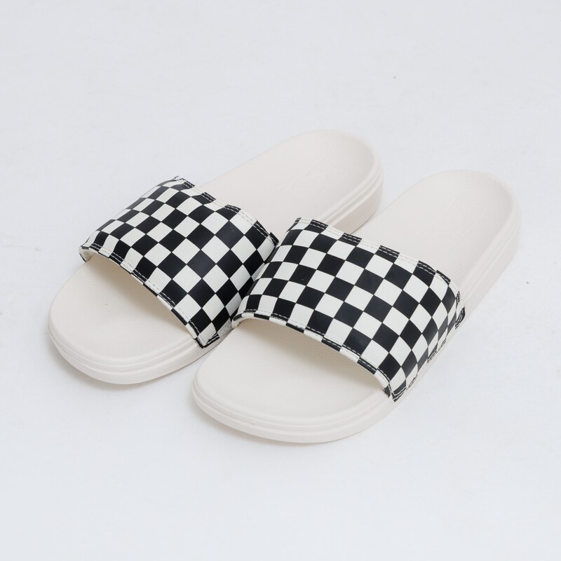 Vans La Costa Slide-On (CHECKERBOARD) BLACK/MARS 34103460