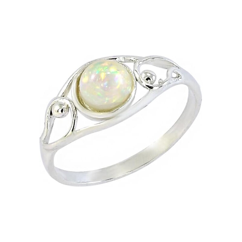 Strieborný prsteň Glare 739 61232442