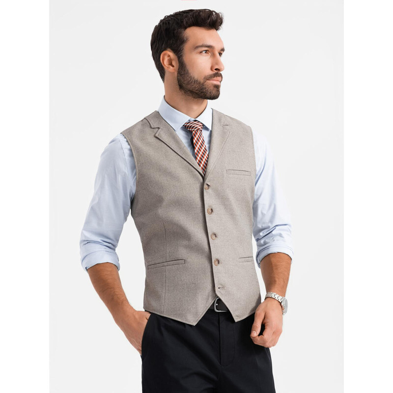 Pánska vesta Ombre 57776418