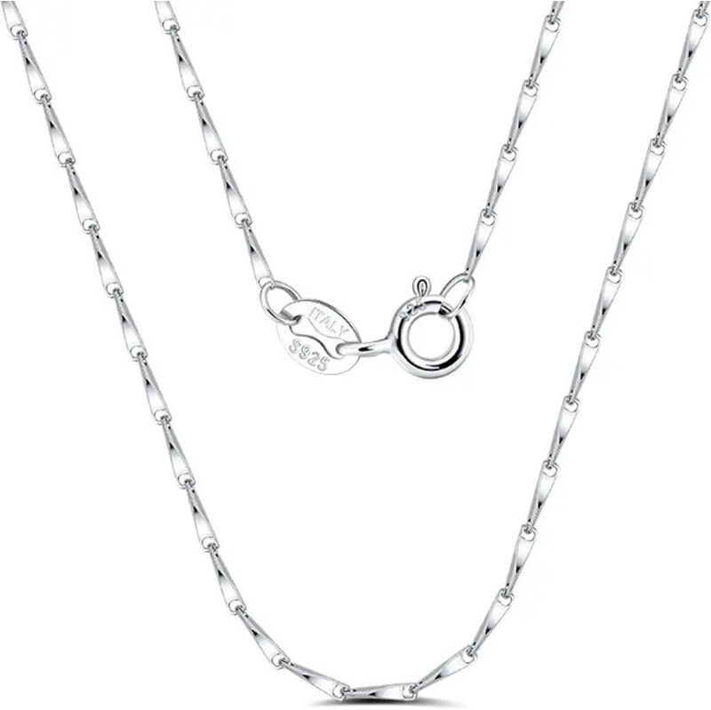 MAJYA Strieborná retiazka MARK 45 cm | šírka 1 mm 11395 64582493