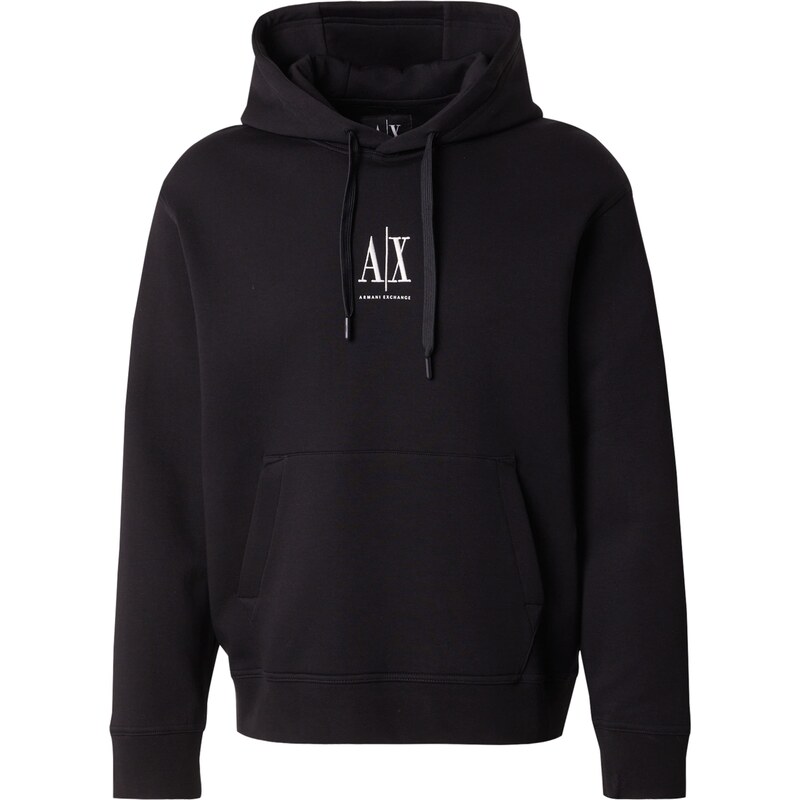ARMANI EXCHANGE Mikina čierna / biela 61241936