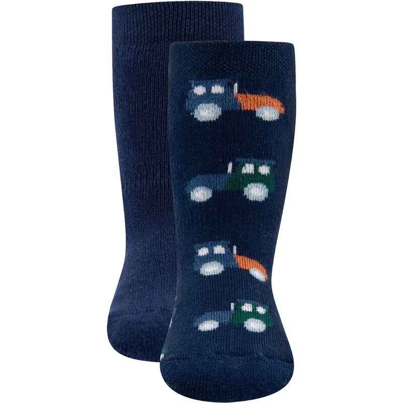 EWERS Ponožky námornícka modrá / zelená / oranžová / biela 61241832