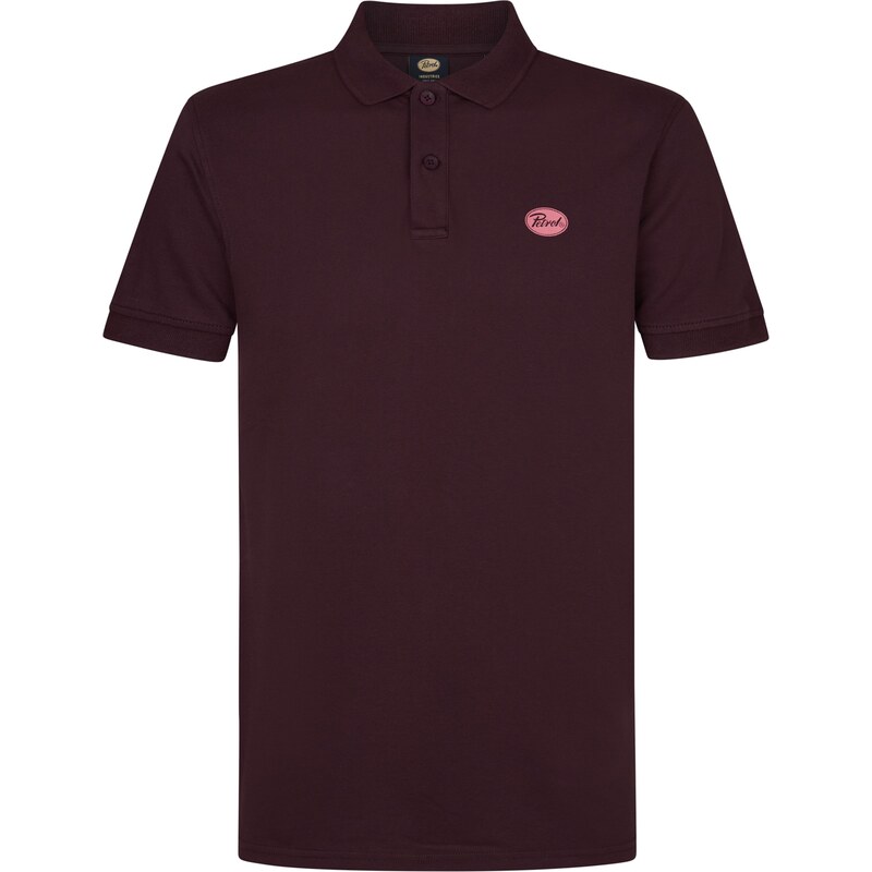 Petrol Industries Tričko pitaya / vínovo červená 61946790