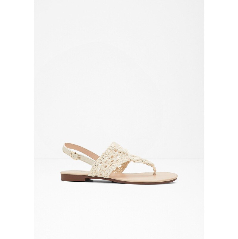 bonprix Sandále, farba béžová 52158485