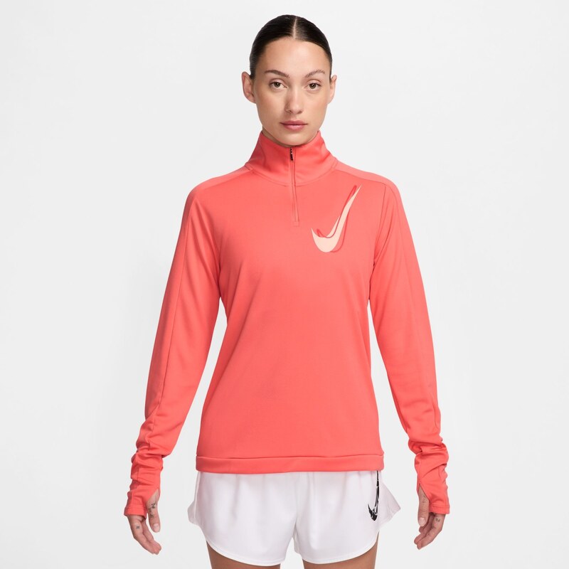 Nike Swoosh Womens Dri-FIT 1/2-Zip Running Mid Layer MAGIC EMBER 61259136