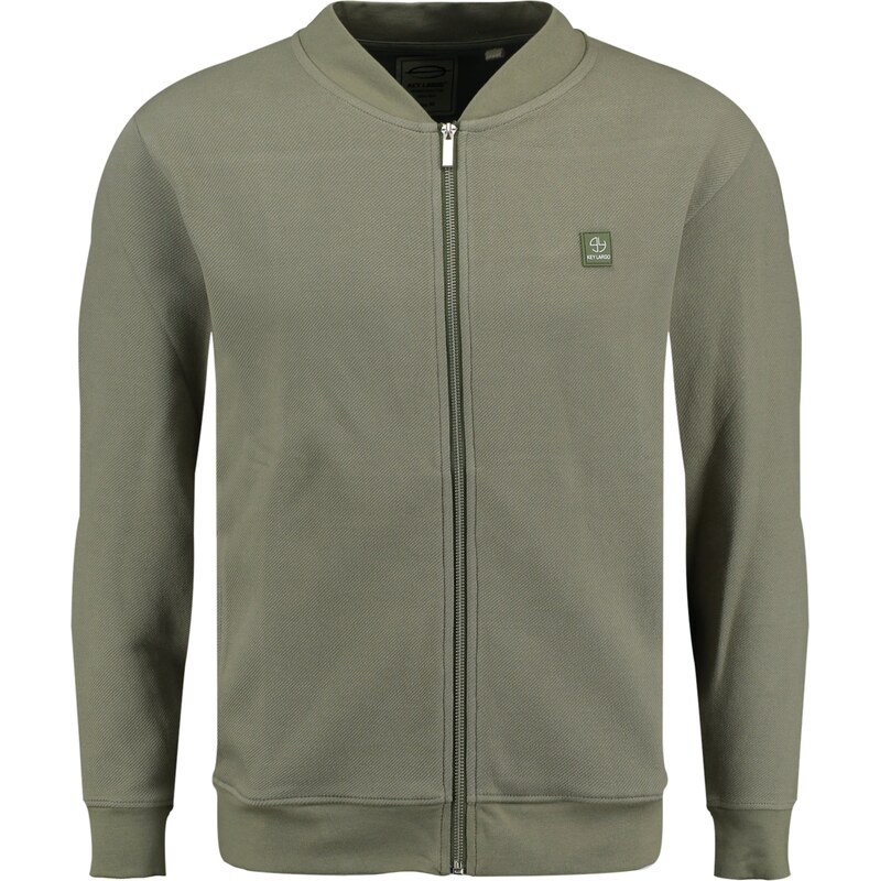 Key Largo Tepláková bunda KLRICK zelená 62184122