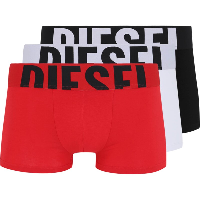 DIESEL Boxerky DAMIEN červená / čierna / biela 64864748