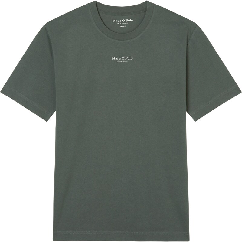 Marc OPolo Tričko tmavozelená / biela 61272523