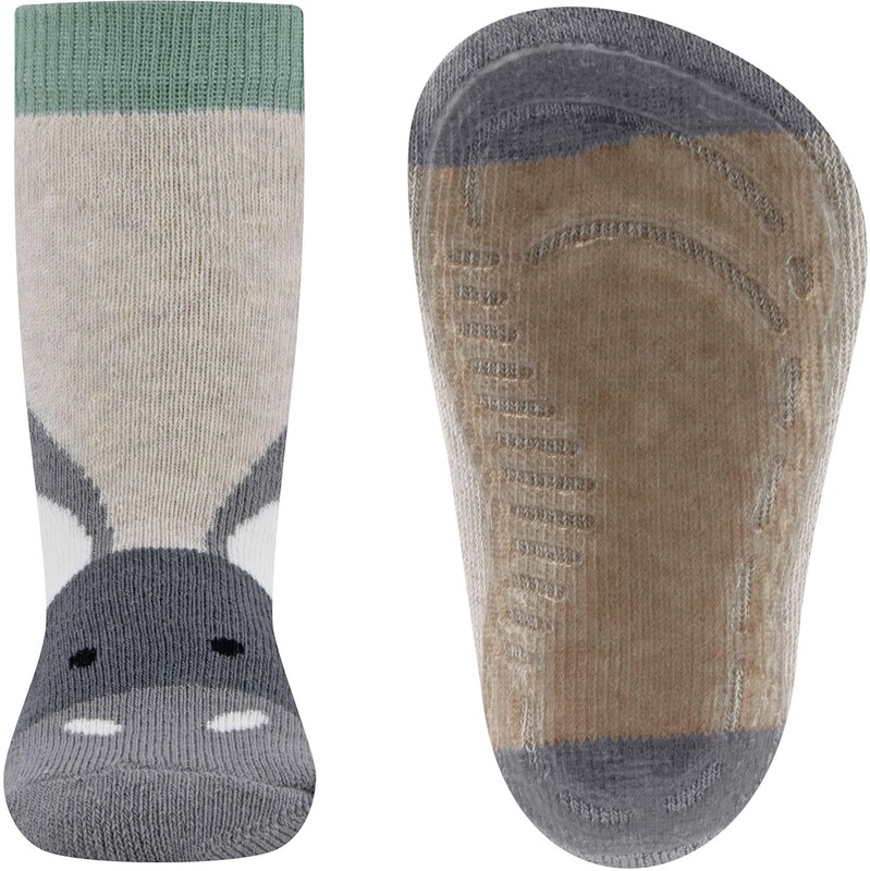 EWERS Ponožky Esel tmavobéžová / béžová melírovaná / antracitová / 61947120