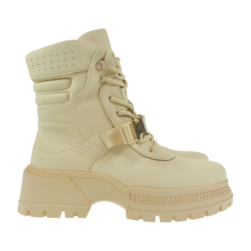 JOHN-C Dámske béžové zimné čižmy CINDY 61276938