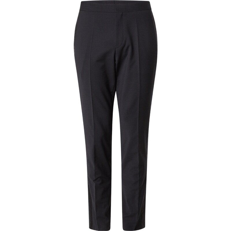 HUGO Nohavice s pukmi Hesten čierna 36475746