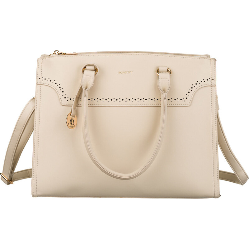 Rovicky Béžová elegantná shopper kabelka R-TOR-ALE-10 52673165
