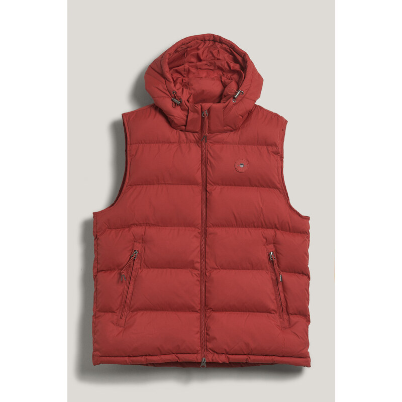 VESTA GANT ACTIVE CLOUD VEST IRON RED 58511621