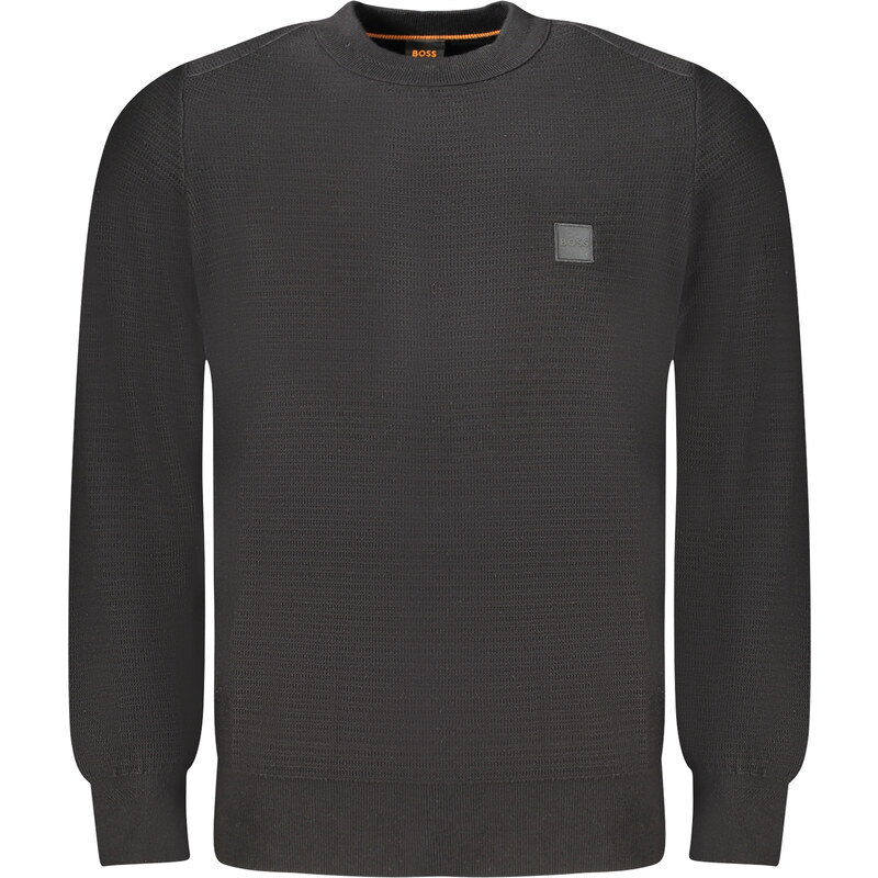 Čierny sveter HUGO BOSS pre mužov 64708859