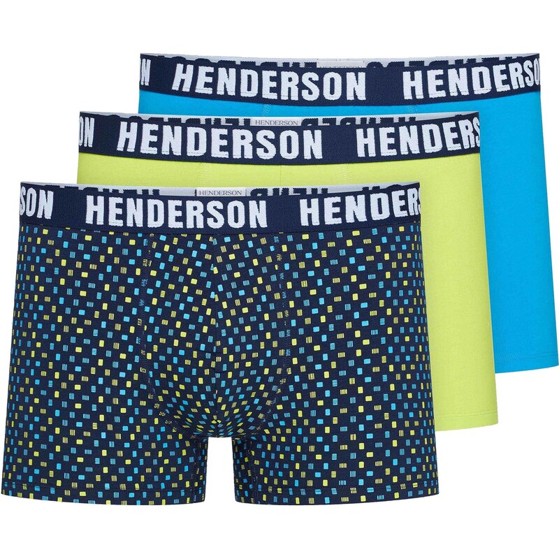 HENDERSON Pánske boxerky 3 pack 42255 Jet 61332628