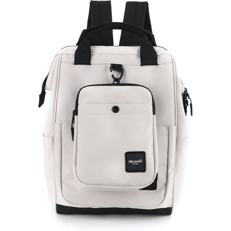 BASIC Himawari Svetlosivý dámsky cestovný batoh s vreckom na prenosné 65151251