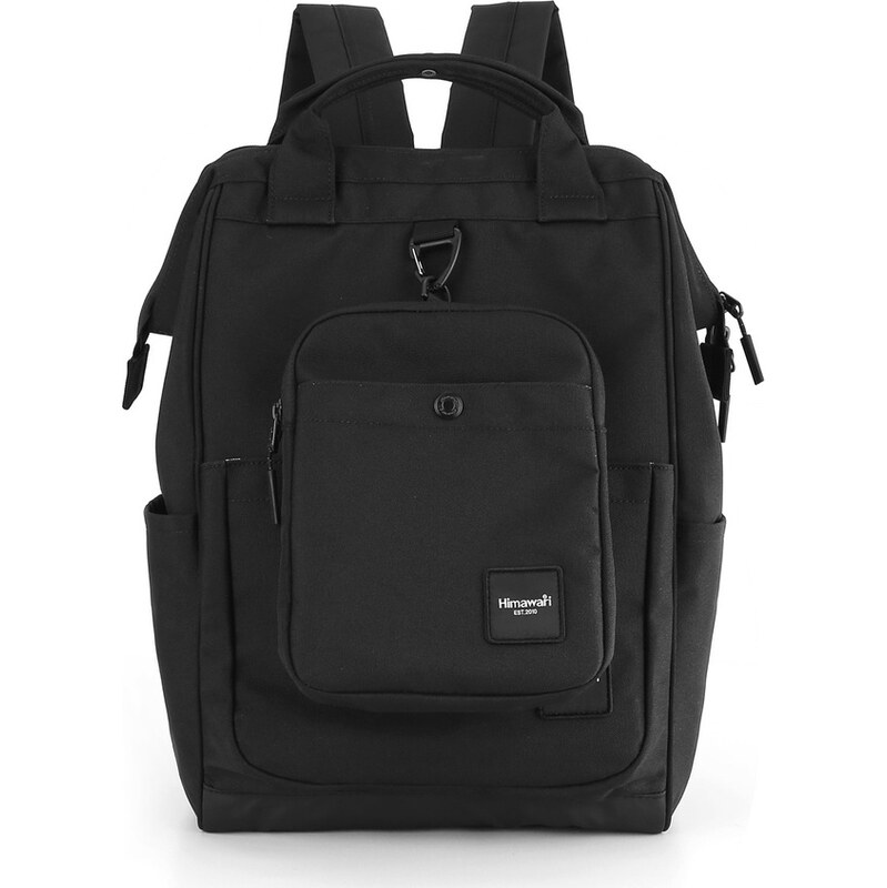 BASIC Himawari Čierny dámsky cestovný batoh s vreckom na prenosné 65151255