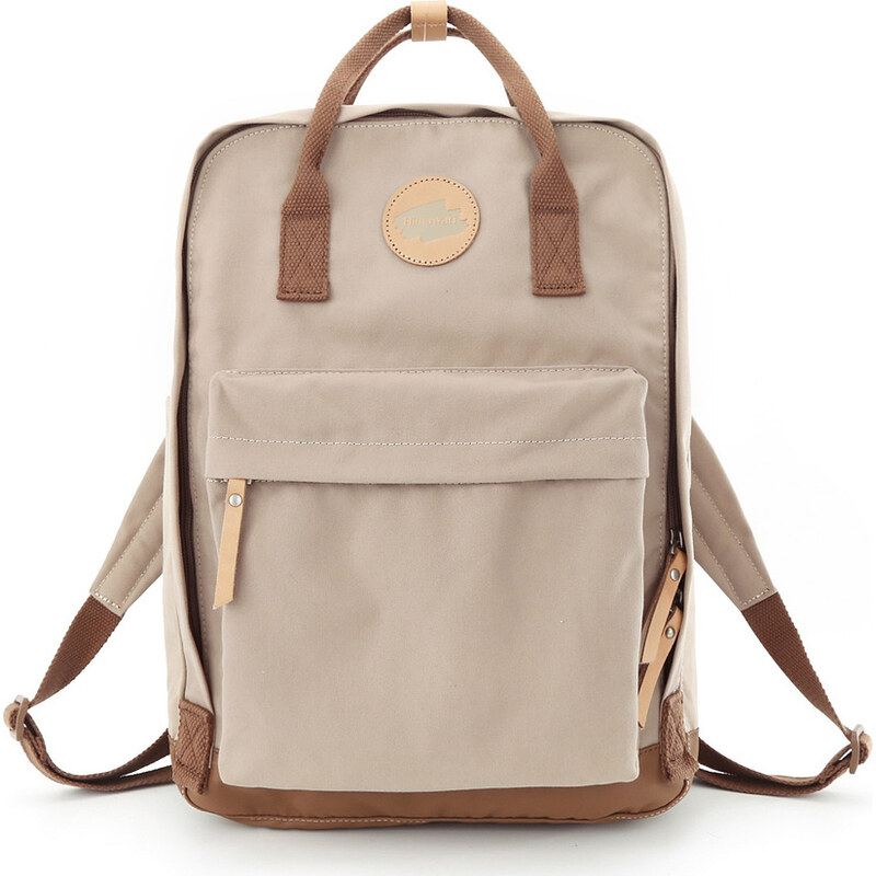 BASIC Himawari Béžovo-hnedý dámsky funkčný mestský batoh na notebook 61532327