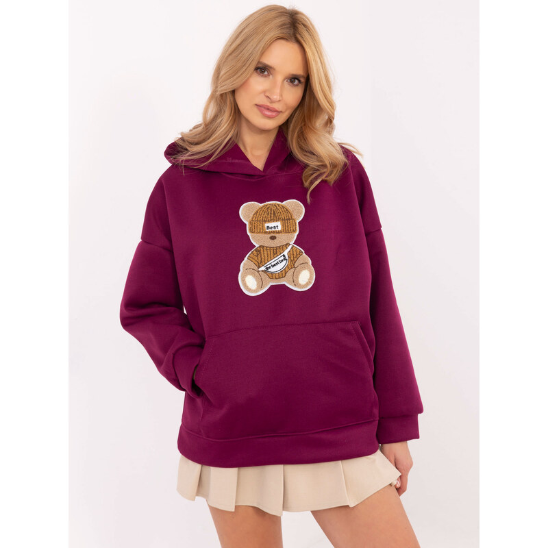 Italy Moda Sweatshirt-DHJ-BL-A8695-1.16-purple 64788140