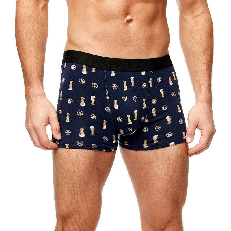 Noviti Boxerky BB006 Vzor M-2XL 58234922