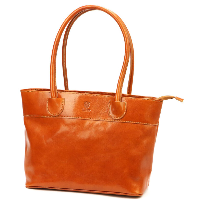 Kožená kabelka Florence hnedá KZ56220 62178753