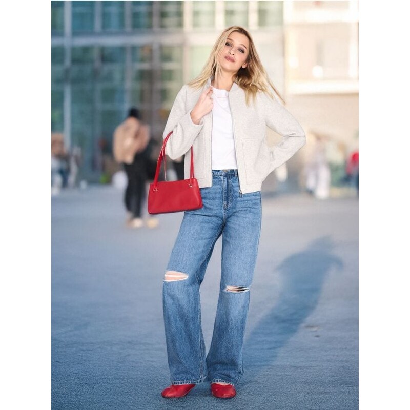 Sinsay - Bomberka - svetlošedá 65764120