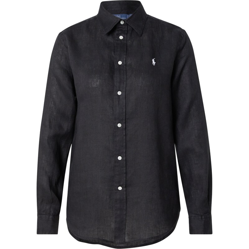 Polo Ralph Lauren Blúzka CLASSIC čierna 61397880