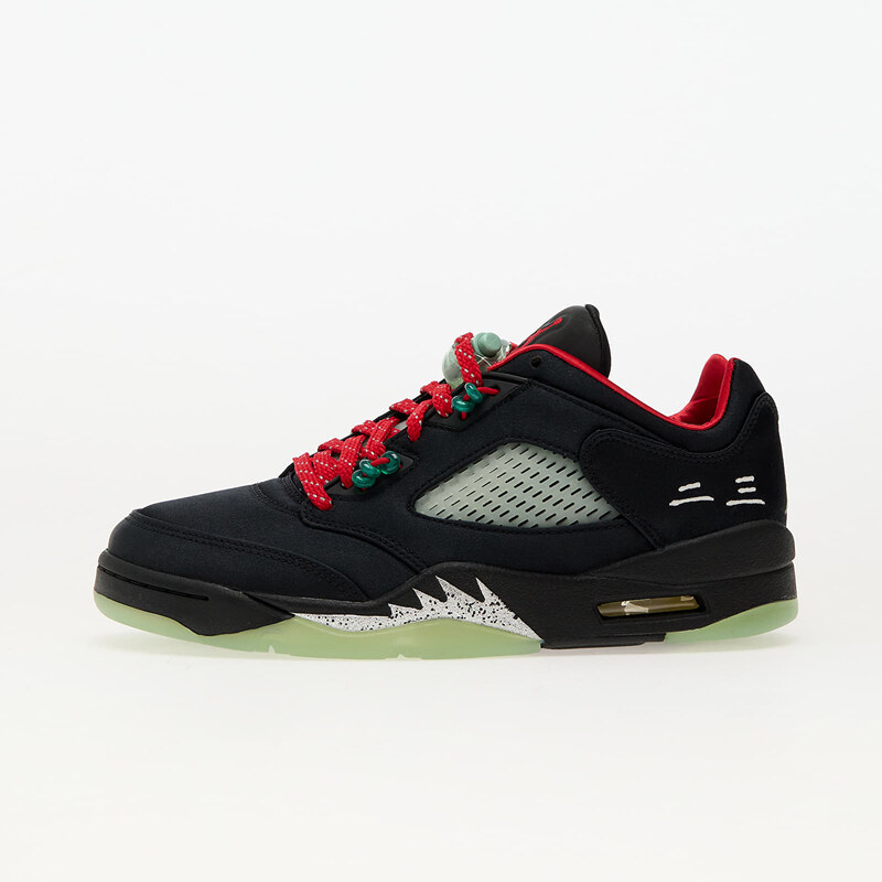 Air Jordan 5 Retro Low SP Black/ Classic Jade-Fire Red 61402906
