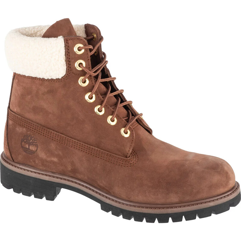 Hnedé pánske členkové topánky Timberland Premium 6 In WP Boot 61532159