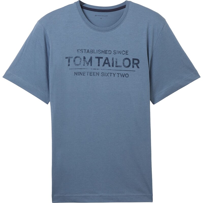 TOM TAILOR Tričko námornícka modrá / zafírová 61983710