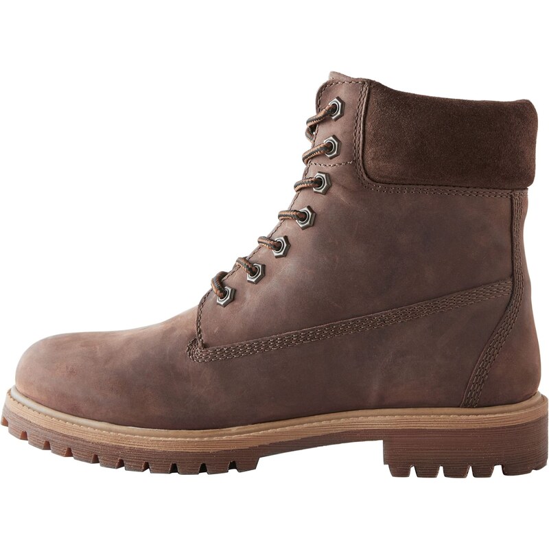 Next Šnurovacie čižmy hnedá 61272371