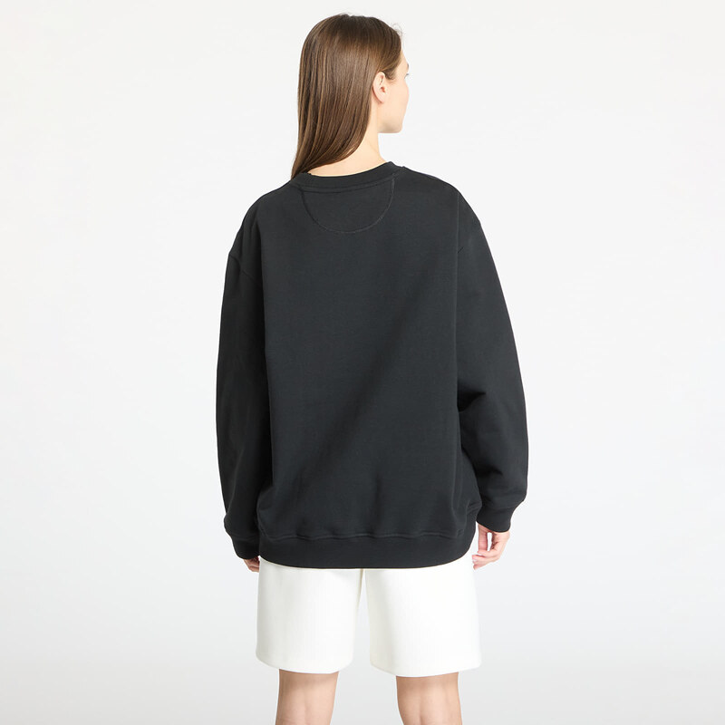 adidas Originals Mikina adidas Essentials Oversized French Terry Sweatshirt Black L