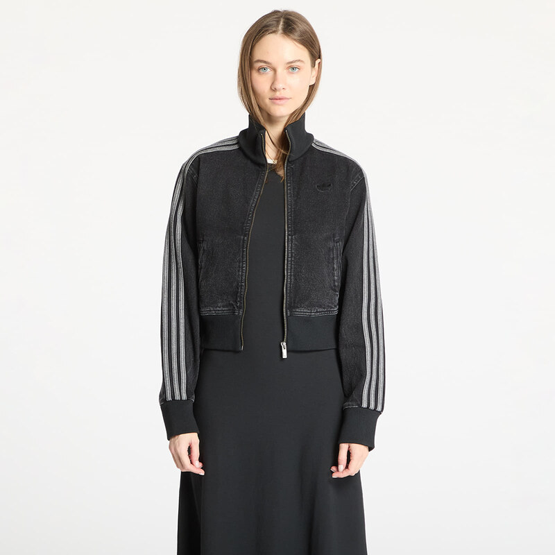adidas Originals Bunda adidas Adicolor Denim Track Top Black/ True 61437145