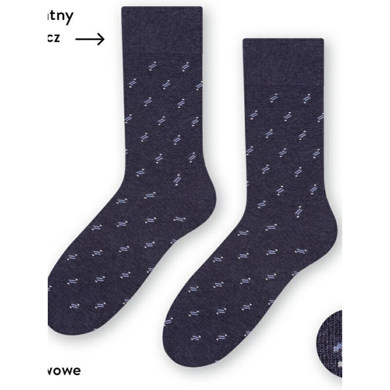 Steven Ponožky k obleku - so vzorom 056 44210057