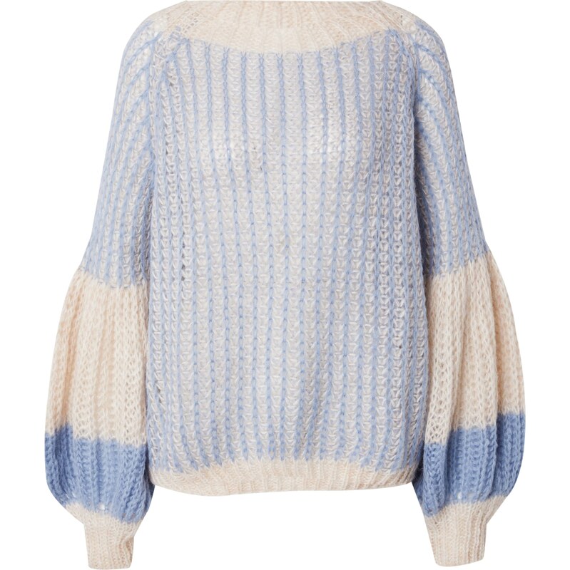 Noella Sveter svetlomodrá / biela ako vlna 63151287