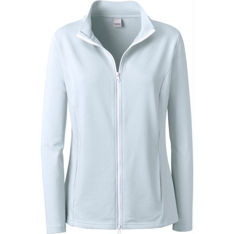 heine Tepláková bunda svetlomodrá 61984374