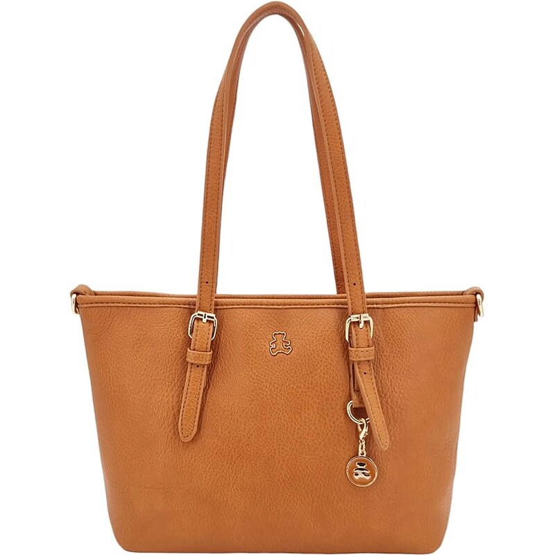 LULU CASTAGNETTE Módna dámska nákupná taška hnedá H06OO 58511430