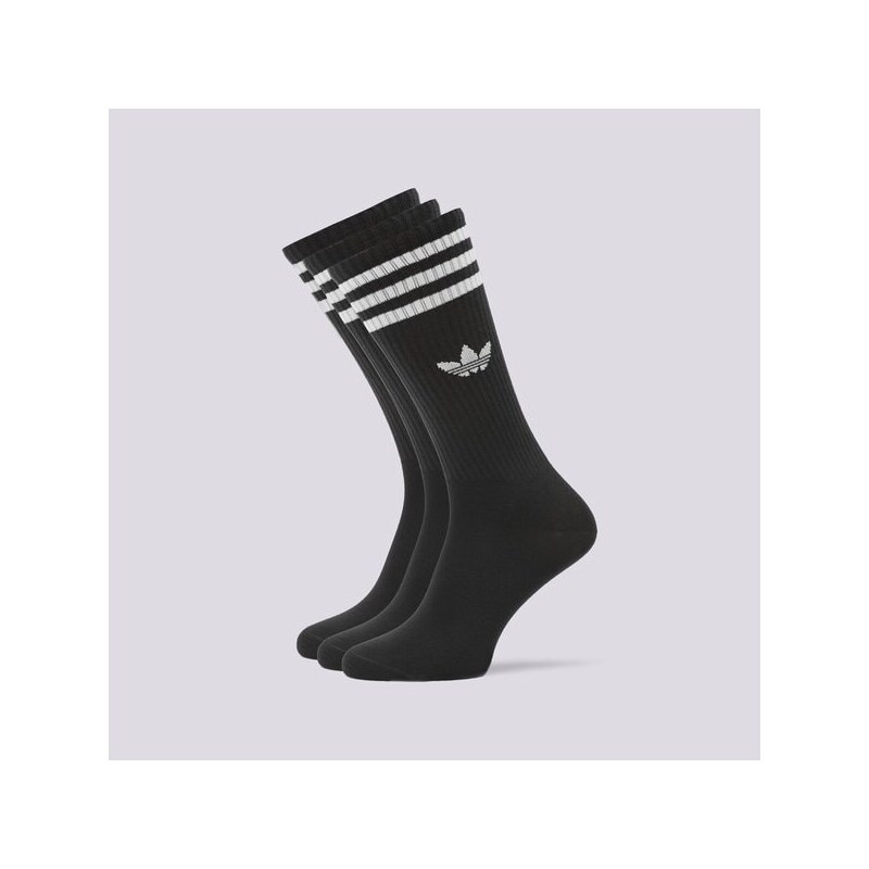 Adidas Ponožky 3-Pack Solid Socks High Crew ženy Doplnky Ponožky 45053080