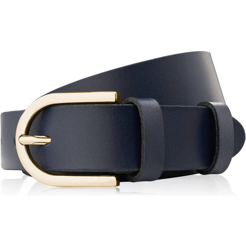 Paolo Peruzzi Dámsky kožený opasok 100 cm | tmavomodrá PG-01-DBZ-100 61469436