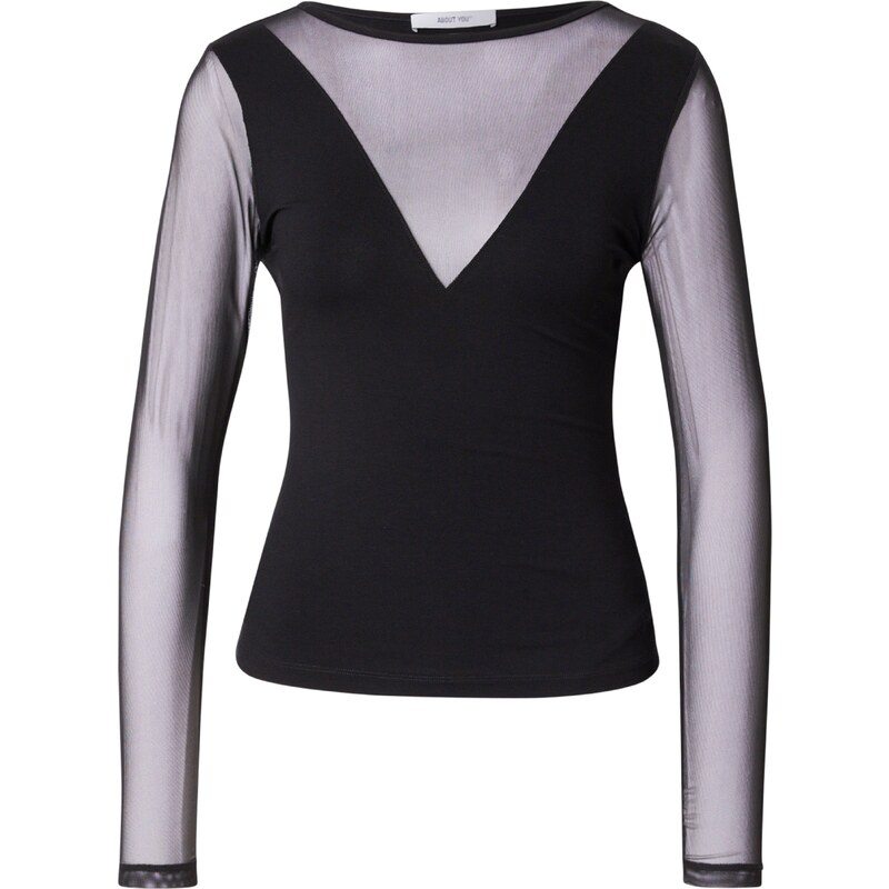 ABOUT YOU Tričko Farina čierna 63285579