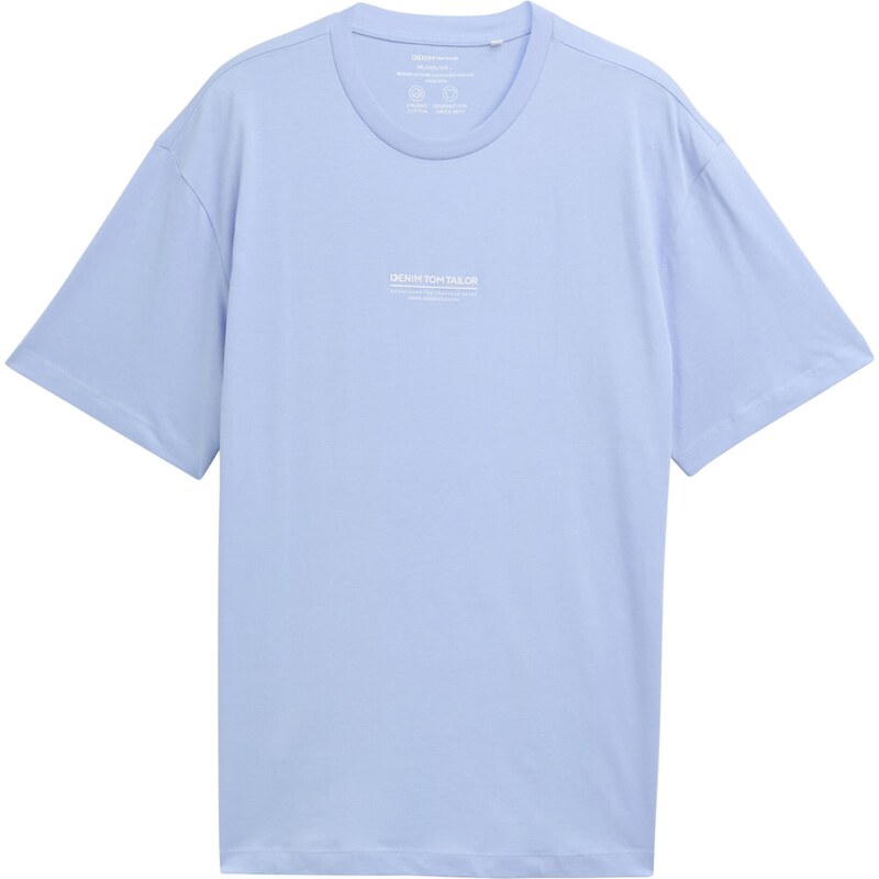 TOM TAILOR DENIM Tričko svetlomodrá / biela 61984931