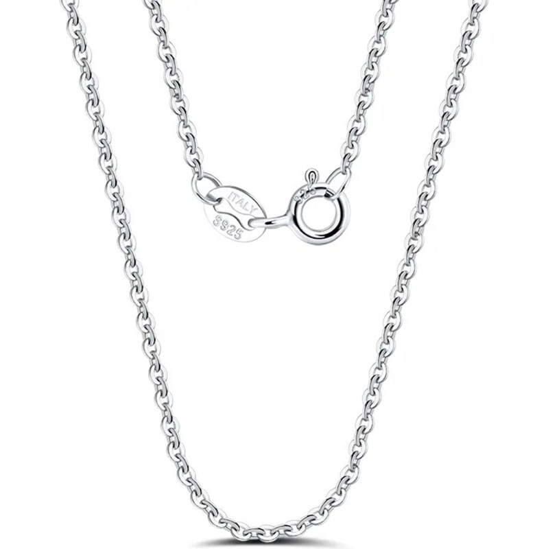 MAJYA Strieborná retiazka BENNO 45 cm | šírka 1 mm 11401 64582498