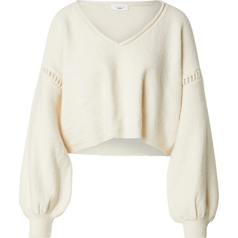 Kamila Šikl Sveter šedobiela 61709671