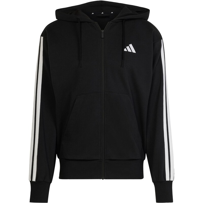 ADIDAS SPORTSWEAR Tepláková bunda Essentials čierna / biela 61984091
