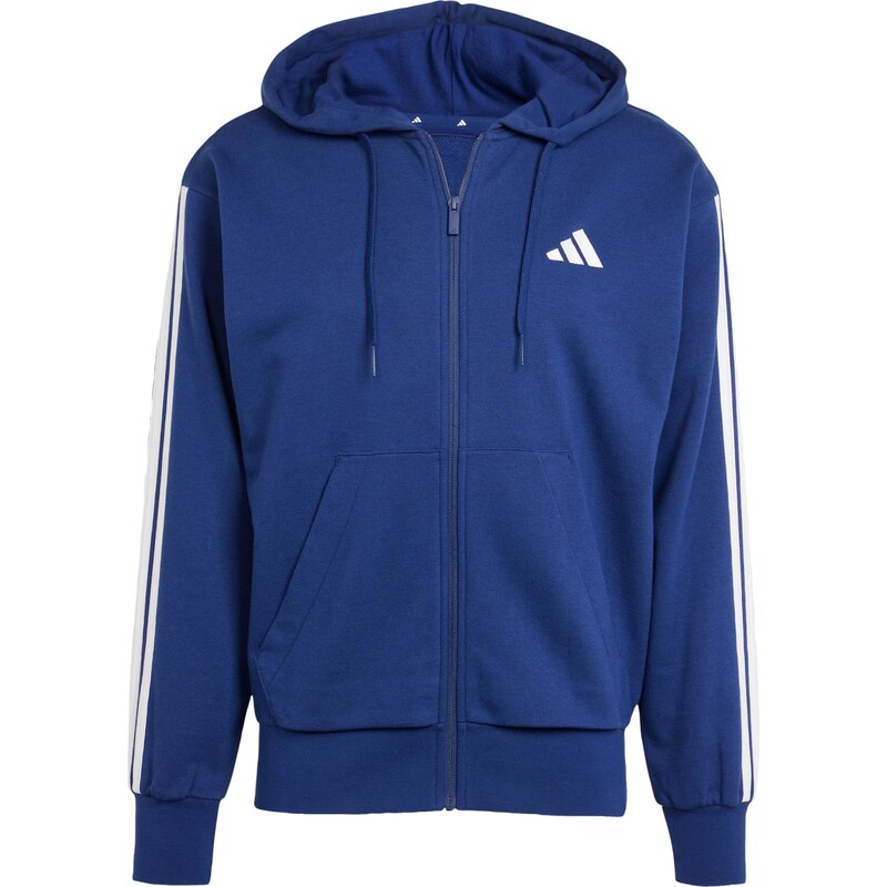 ADIDAS SPORTSWEAR Tepláková bunda Essentials tmavomodrá / biela 61984259