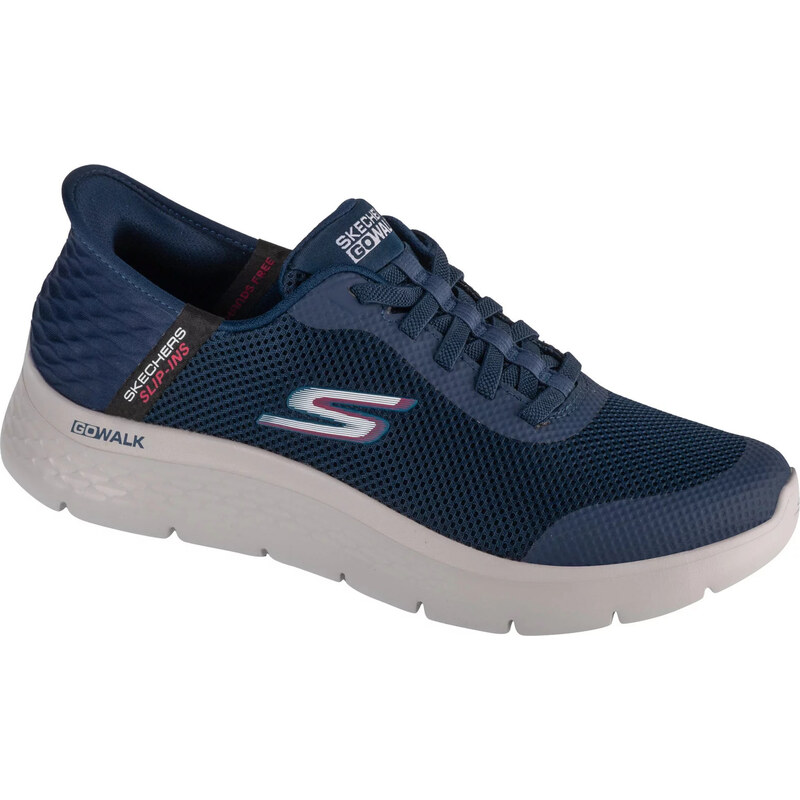 Tmavomodré pánske tenisky Skechers Slip-Ins: Go Walk Flex - Hands Up 61532071