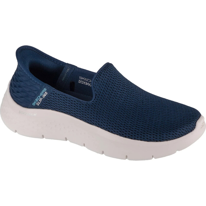 Tmavomodré dámske tenisky Skechers Slip-Ins: GO WALK Flex - Relish 61532069